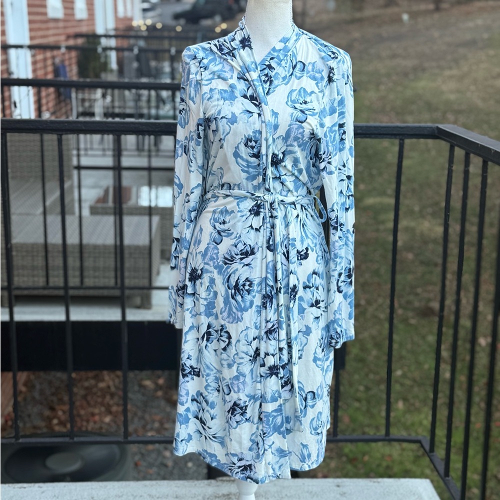 Latched Mama Maternity Labor Nursing Robe Size XS/S